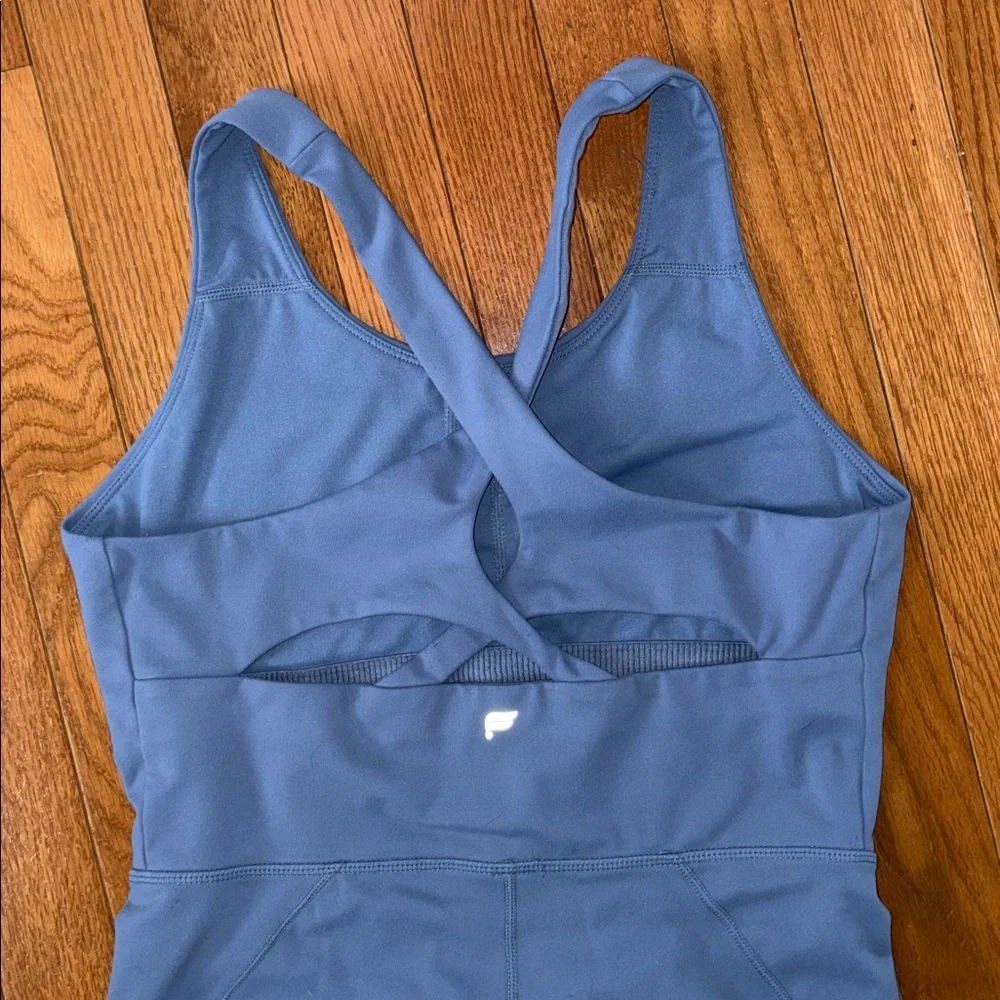 Fabletics Blue Jumpsuit Size Medium
